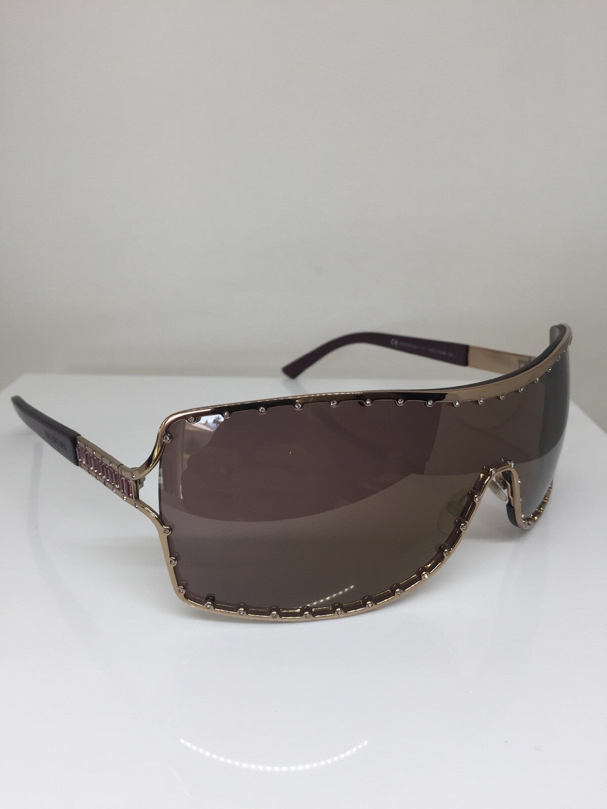Vintage Valentino 5435/S Silver Sunglasses - Super Vision Optical