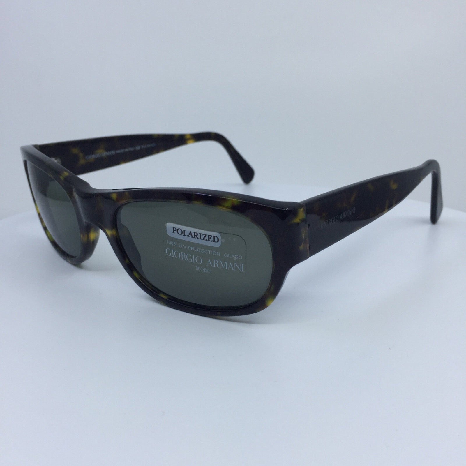 Vintage Giorgio Armani GA 845-P Black Sunglasses - Super Vision Optical