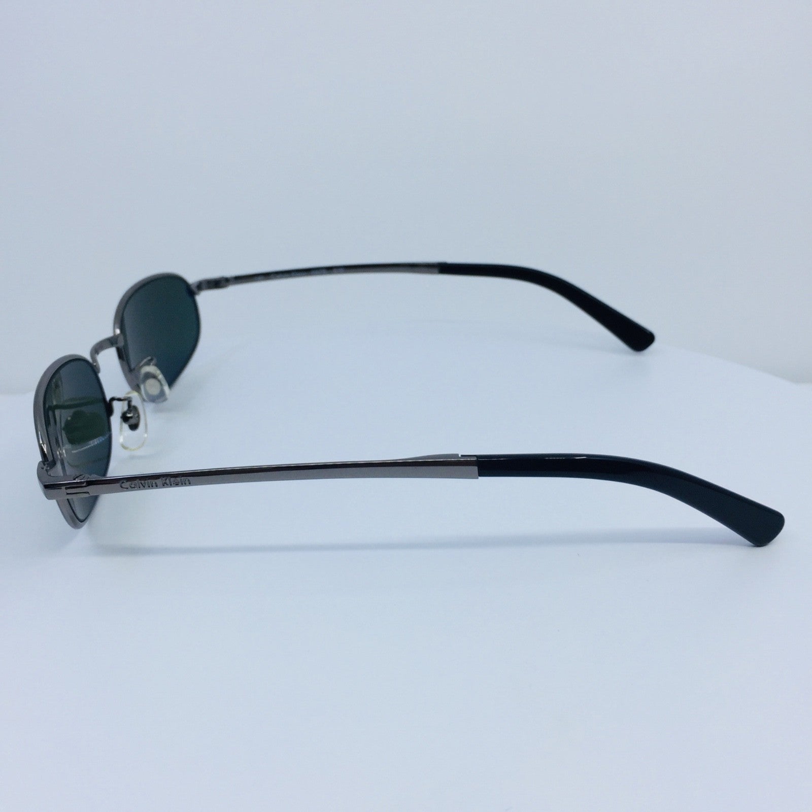 Vintage Calvin Klein CK 157-S Gunmetal Sunglasses - Super Vision Optical
