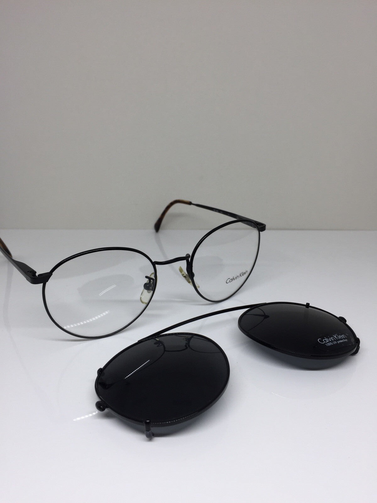 Vintage Calvin Klein CK 203 Black Sunglasses - Super Vision Optical