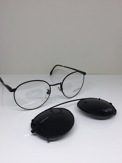 Vintage Calvin Klein CK 203 Black Sunglasses - Super Vision Optical
