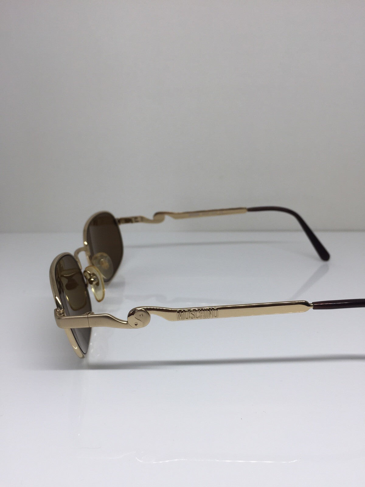 Vintage Moschino By Persol M. 3023-S Gold Sunglasses - Super Vision Optical