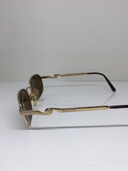 Vintage Moschino By Persol M. 3023-S Gold Sunglasses - Super Vision Optical