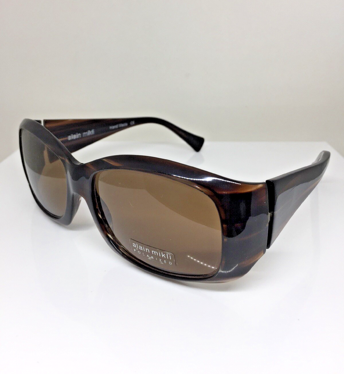 Vintage Alain Mikli A 0538 13 V3 Brown Sunglasses - Super Vision Optical