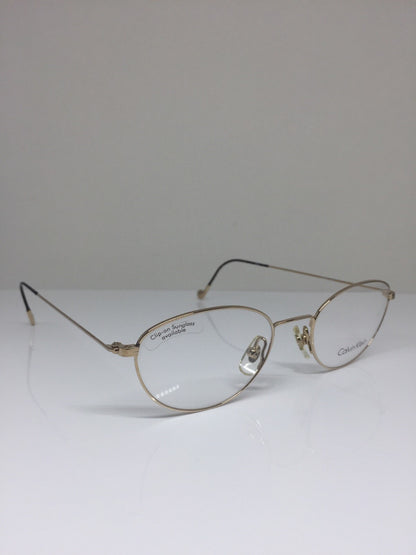 Vintage Calvin Klein CK 323 Gold Sunglasses - Super Vision Optical