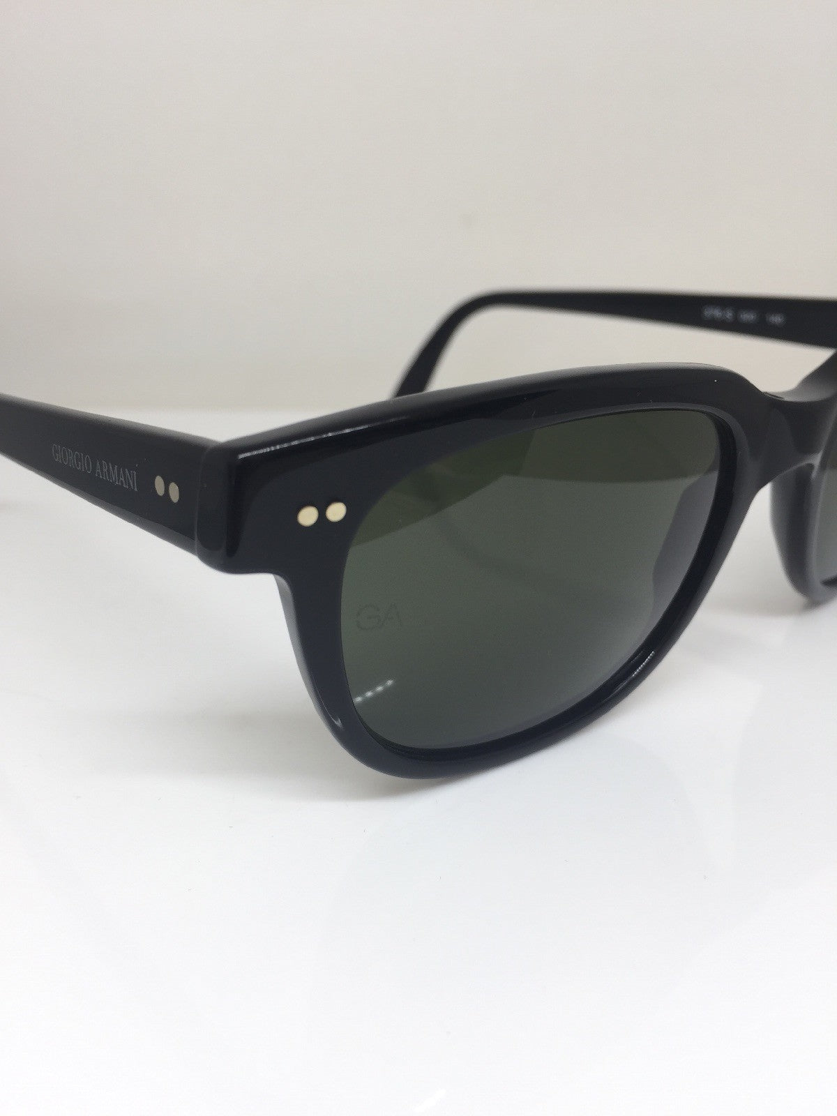 Vintage Giorgio Armani GA 376-S Black Sunglasses - Super Vision Optical