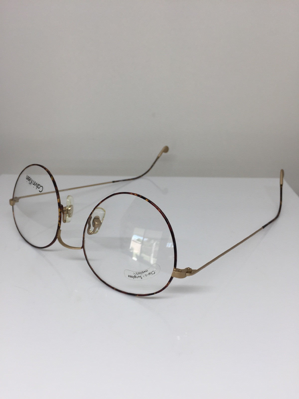 Vintage Calvin Klein CK 114 Gold Sunglasses - Super Vision Optical