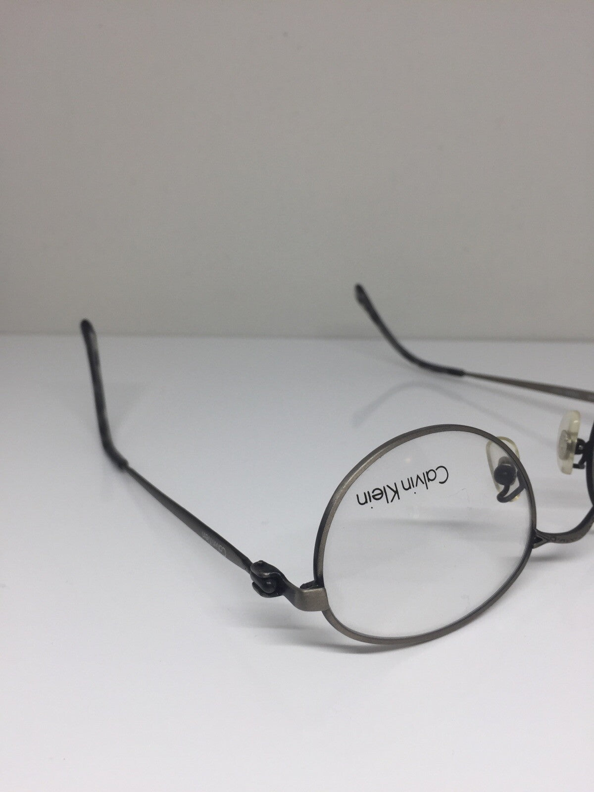 Vintage Calvin Klein CK 112 Silver Sunglasses - Super Vision Optical