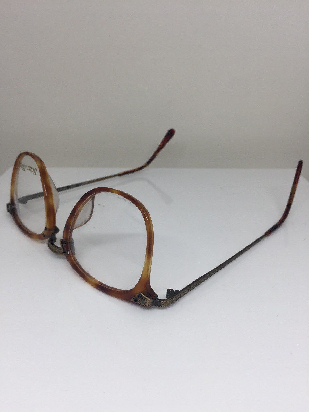 Vintage Beau Monde Collection Berry Tortoise Eyeglasses - Super Vision Optical
