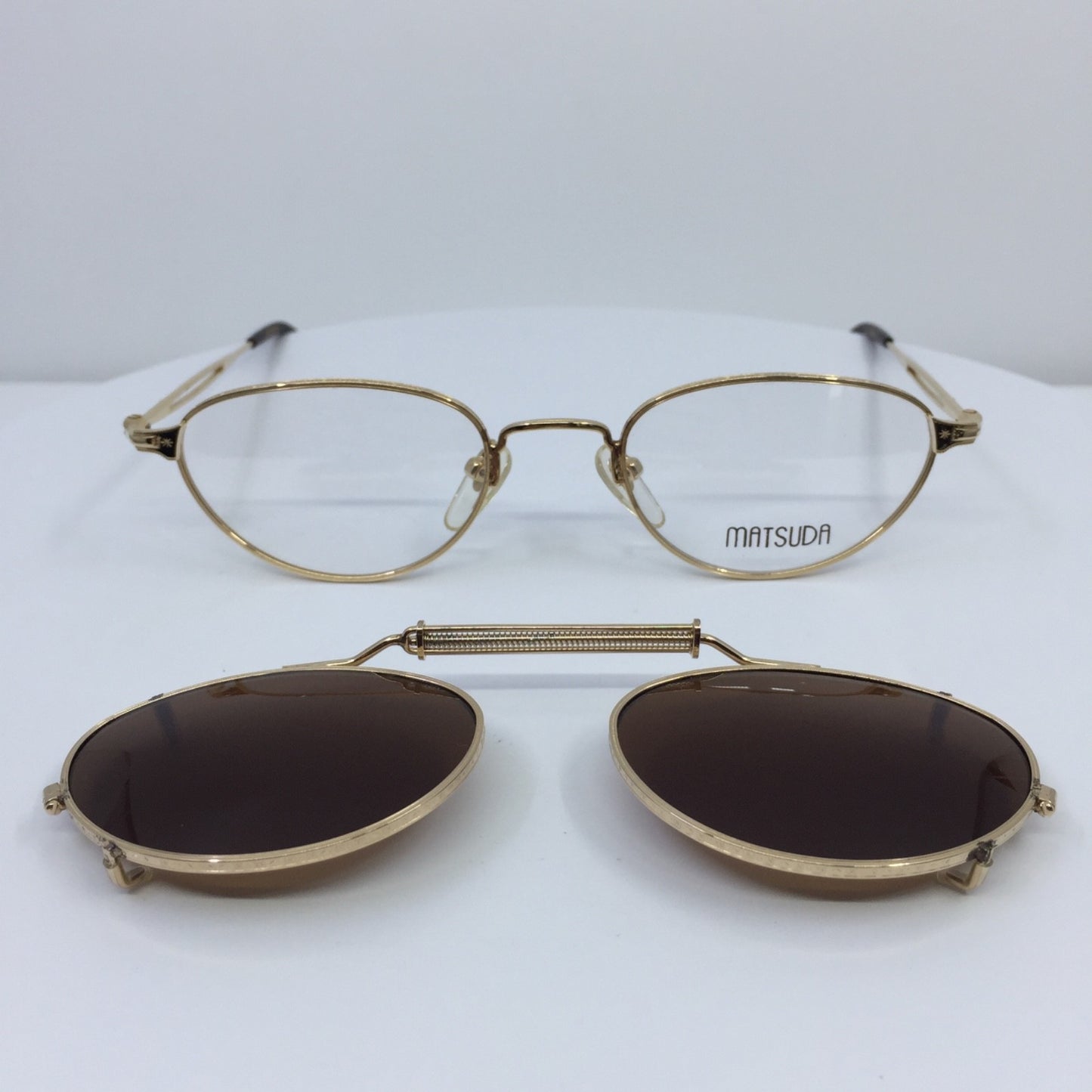 Vintage Matsuda 2877 Gold Eyeglasses - Super Vision Optical