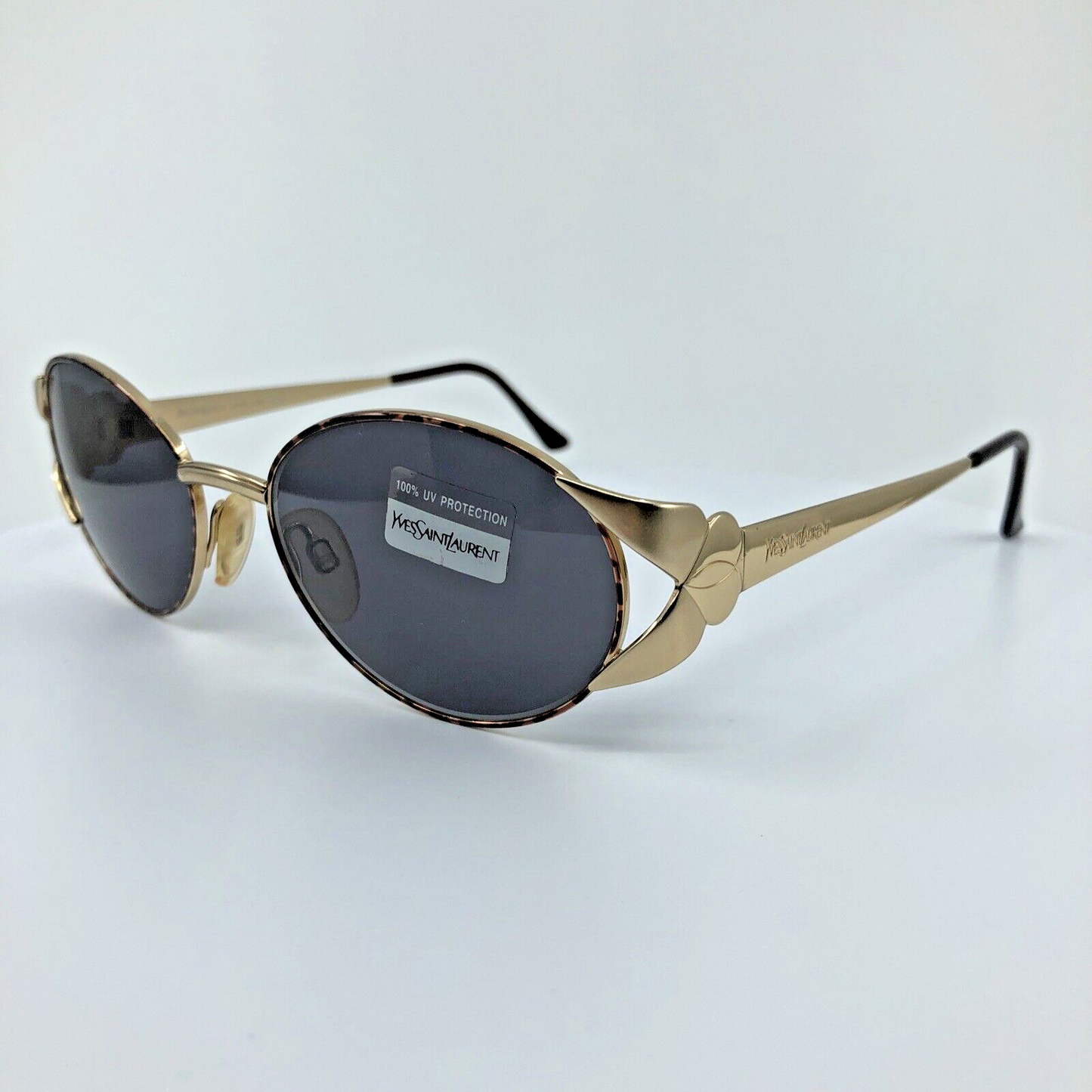 Vintage Saint Laurent YSL 6038 Tortoise Sunglasses - Super Vision Optical