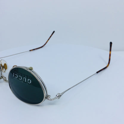 Vintage Gucci GG 2624 Silver Eyeglasses - Super Vision Optical