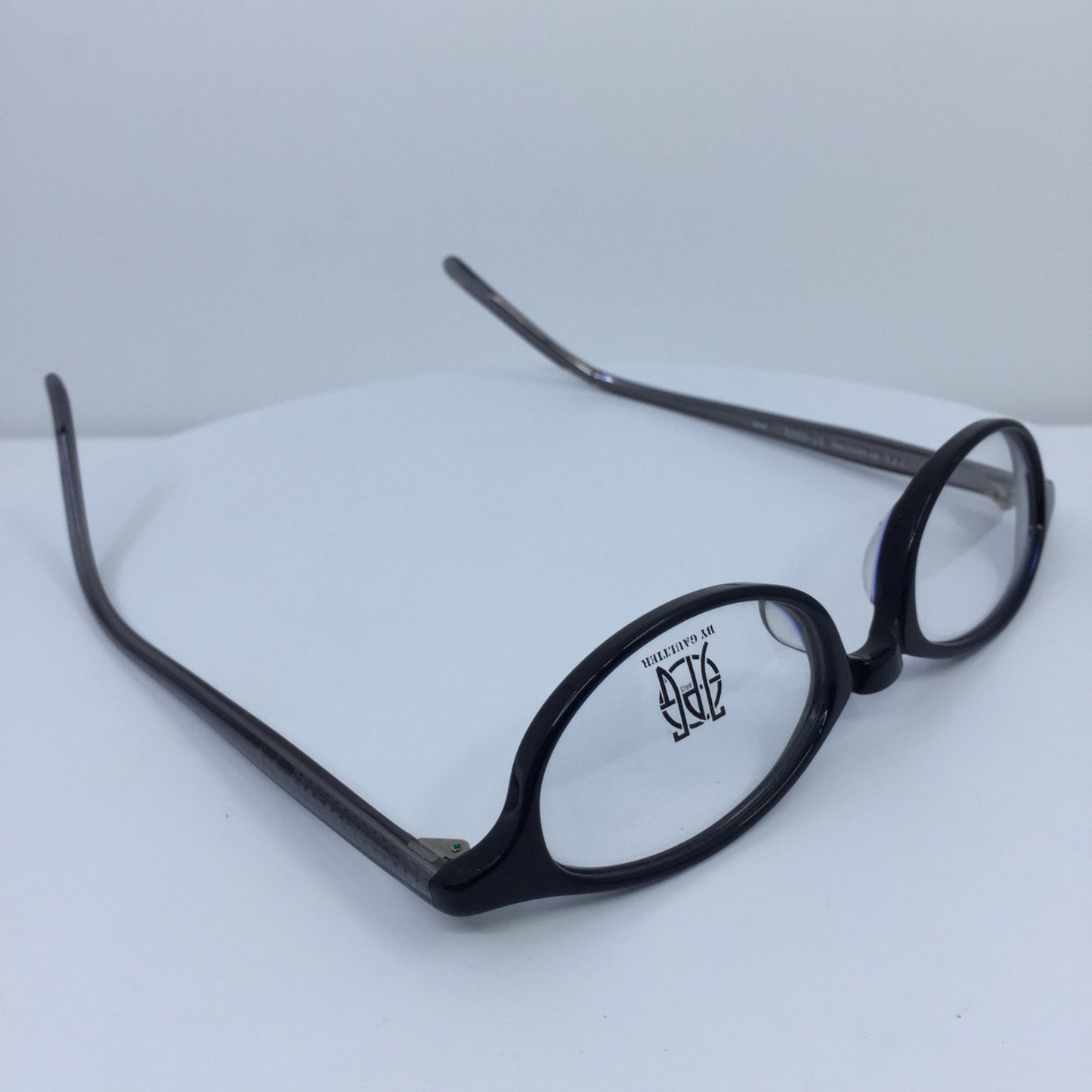 Vintage Jean Paul Gaultier JPG 57-0009 Black Eyeglasses - Super Vision Optical
