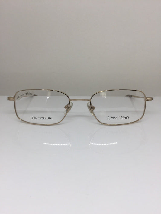 Vintage Calvin Klein CK 541 Gold Sunglasses - Super Vision Optical