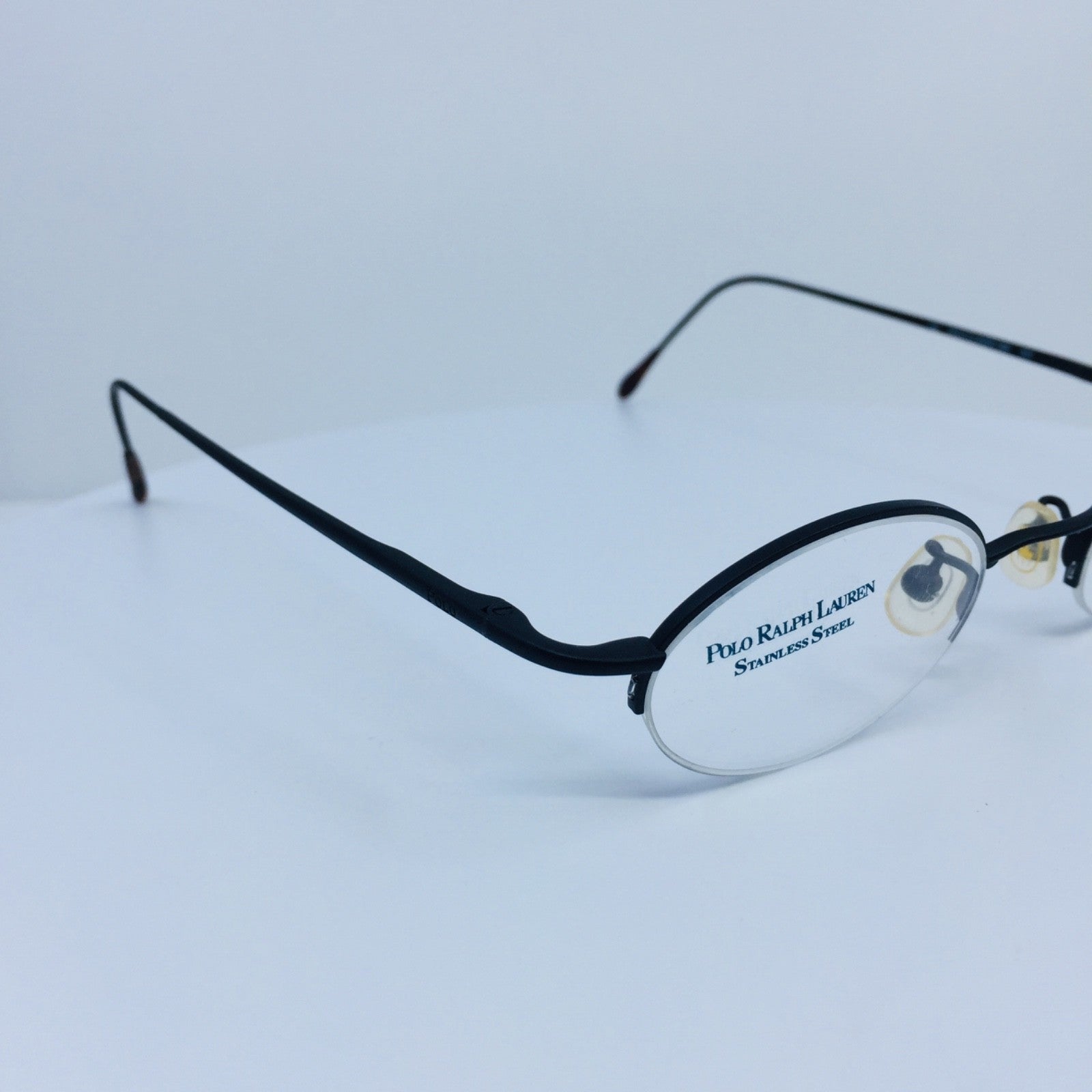 Vintage Polo Ralph Lauren POLO 358 Black Eyeglasses - Super Vision Optical