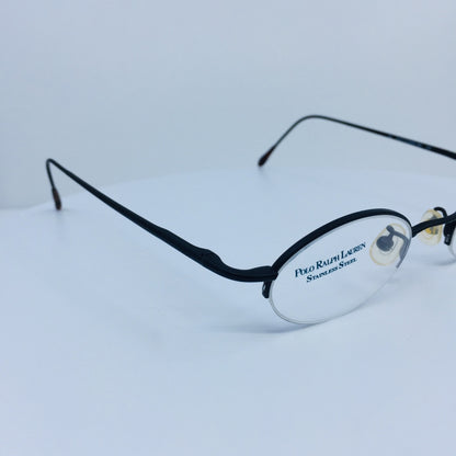 Vintage Polo Ralph Lauren POLO 358 Black Eyeglasses - Super Vision Optical