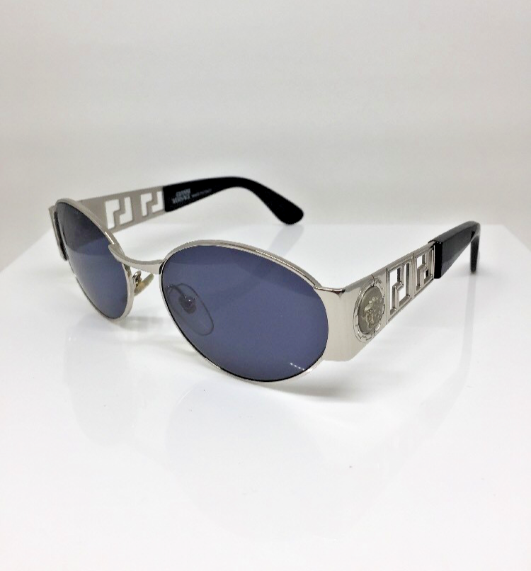 Vintage Versace S38 Silver Sunglasses - Super Vision Optical