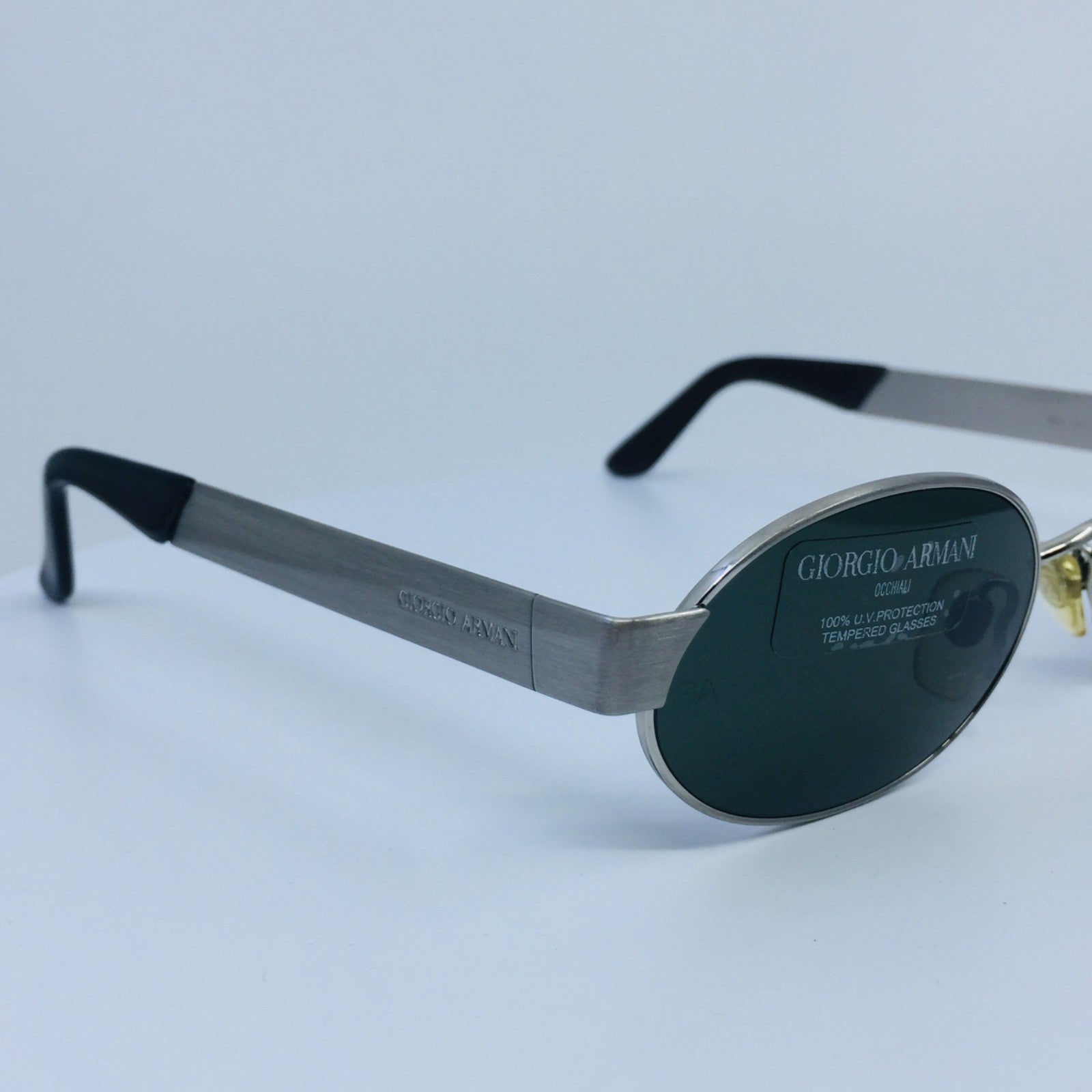 Vintage Giorgio Armani GA 662 Silver Sunglasses - Super Vision Optical