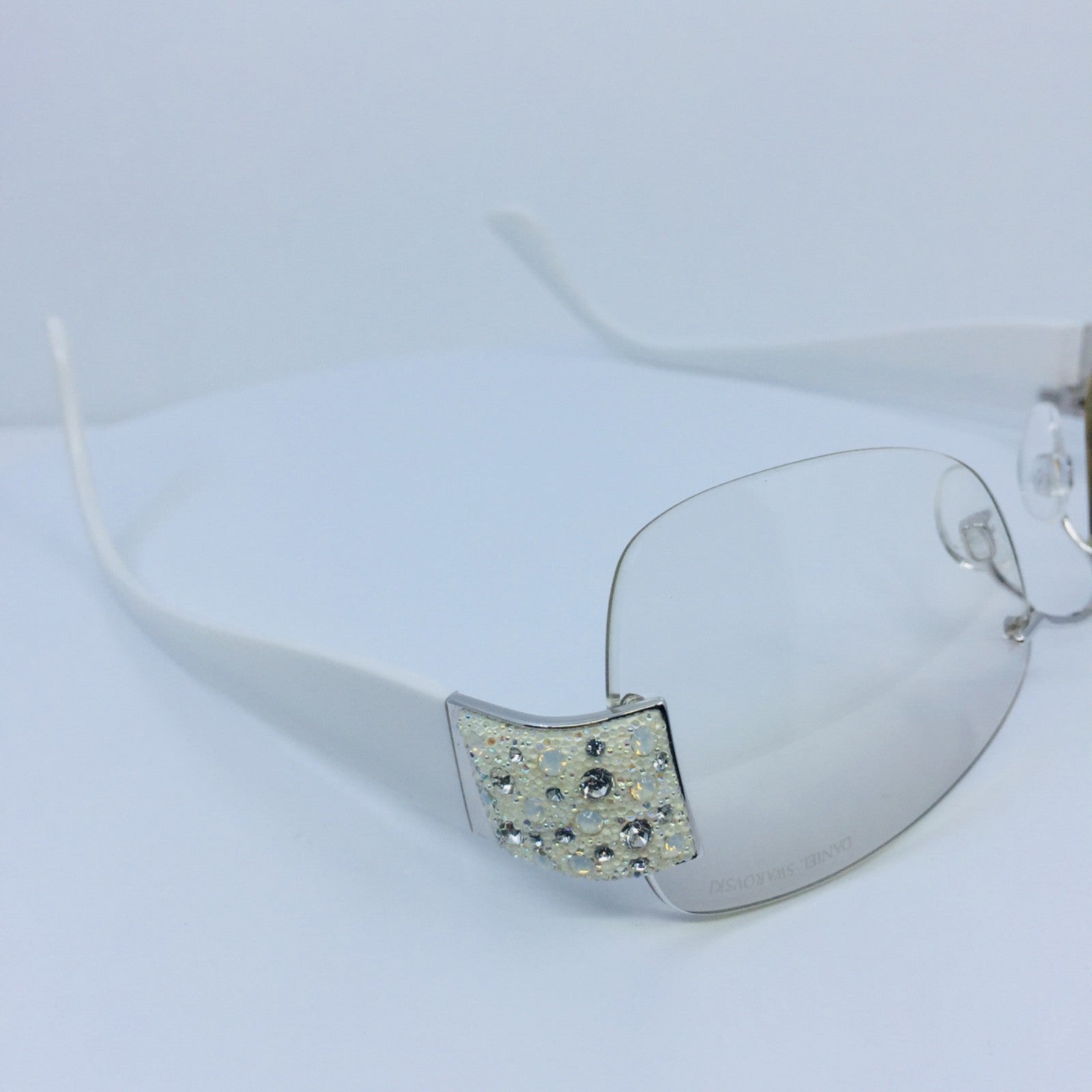 Vintage Daniel Swarovski S 630 6050 Gold Sunglasses - Super Vision Optical