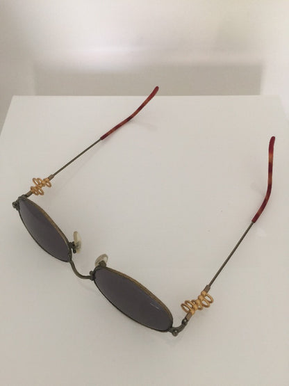 Vintage Jean Paul Gaultier JPG 56-5101 Gold Sunglasses - Super Vision Optical