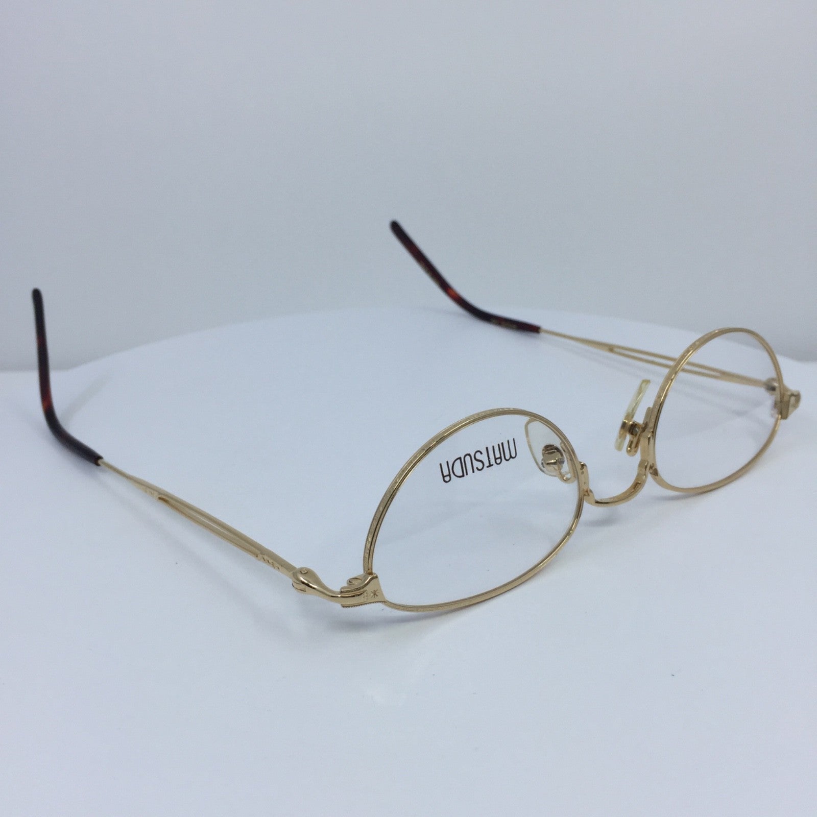 Vintage Matsuda 2877 Gold Eyeglasses - Super Vision Optical