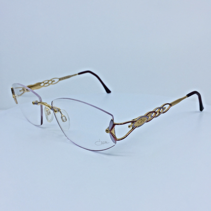 Vintage Cazal MOD 165 Gold Eyeglasses - Super Vision Optical