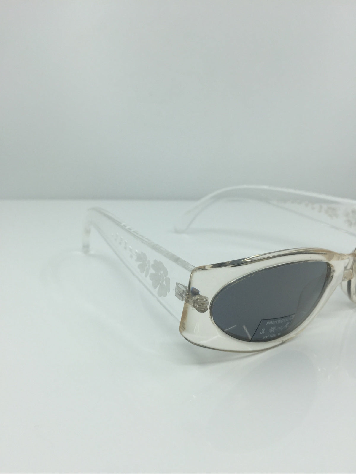 Vintage Kenzo Kenzo Lilium K. 1242 K. 310 Clear Sunglasses - Super Vision Optical