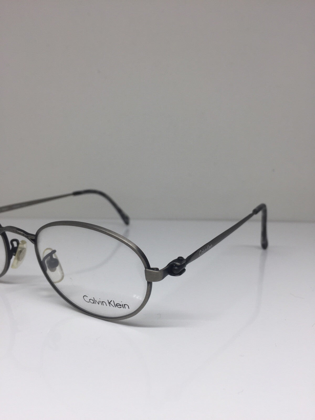 Vintage Calvin Klein CK 112 Silver Sunglasses - Super Vision Optical