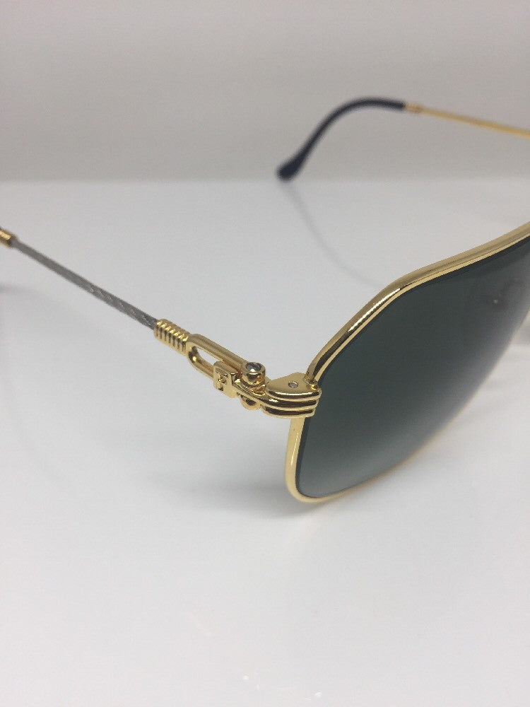 Vintage FRED Lunettes Paris Cap Horn Gold Sunglasses - Super Vision Optical