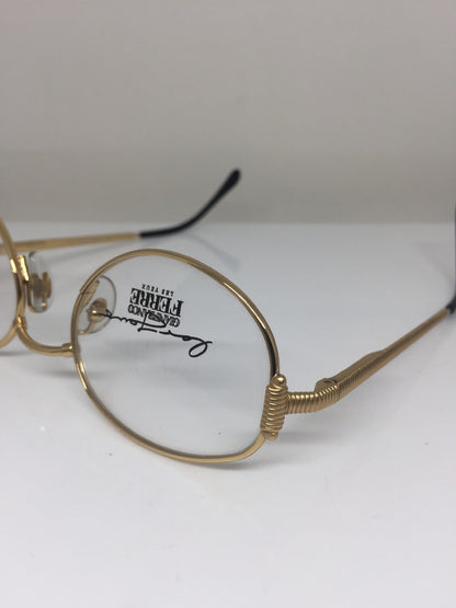Vintage Gianfranco Ferre GFF 260 Gold Sunglasses - Super Vision Optical