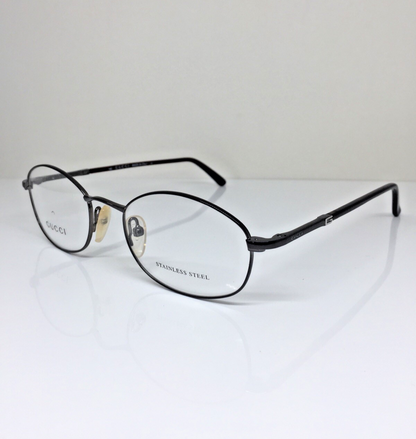 Vintage Gucci GG 2650 Gunmetal Eyeglasses - Super Vision Optical