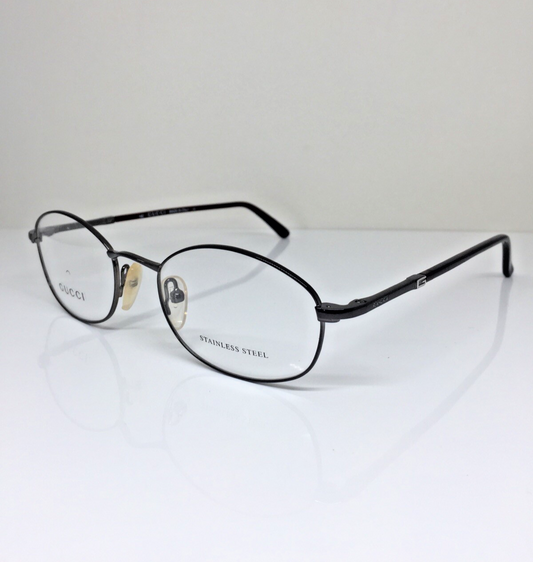 Vintage Gucci GG 2650 Gunmetal Eyeglasses - Super Vision Optical