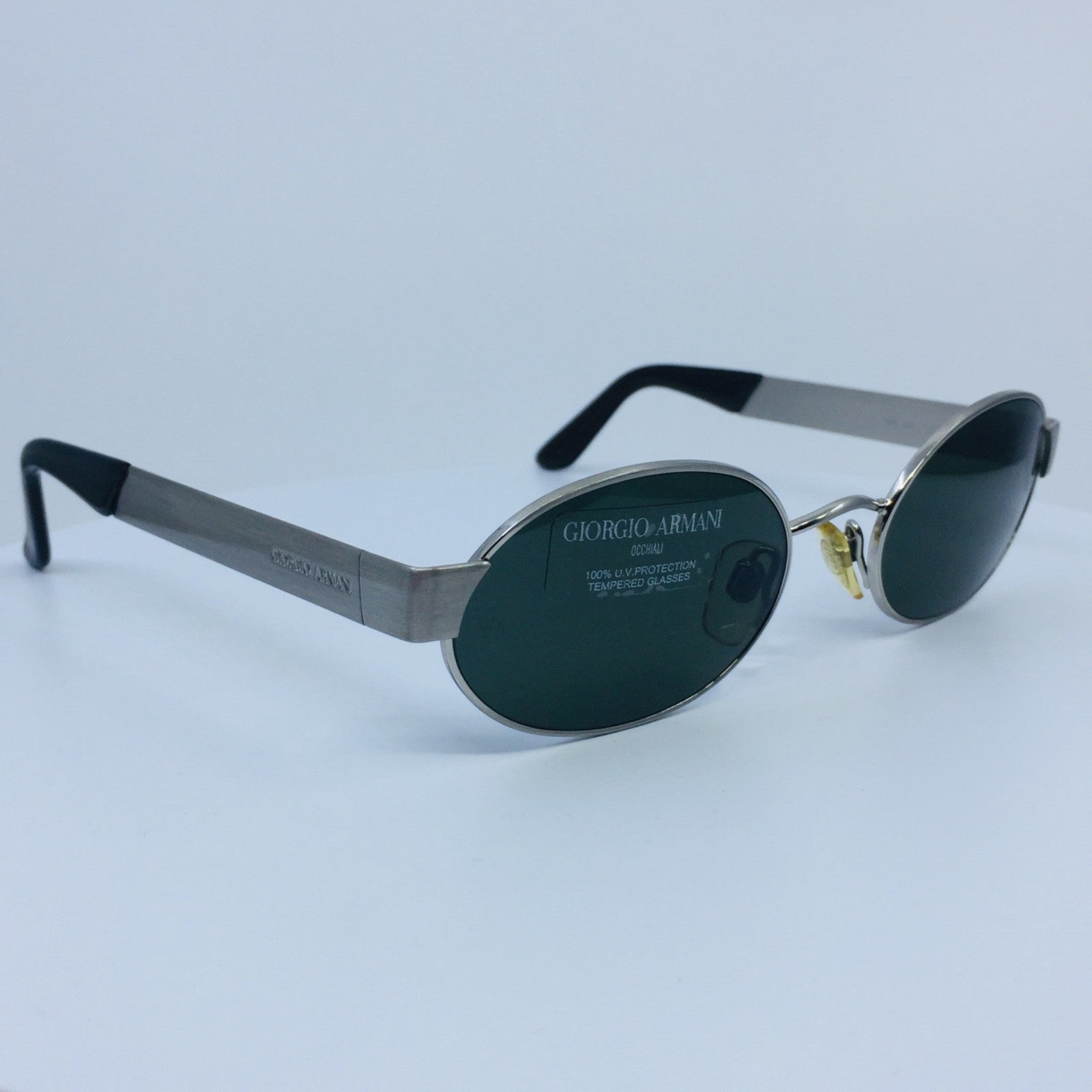 Vintage Giorgio Armani GA 662 Silver Sunglasses - Super Vision Optical