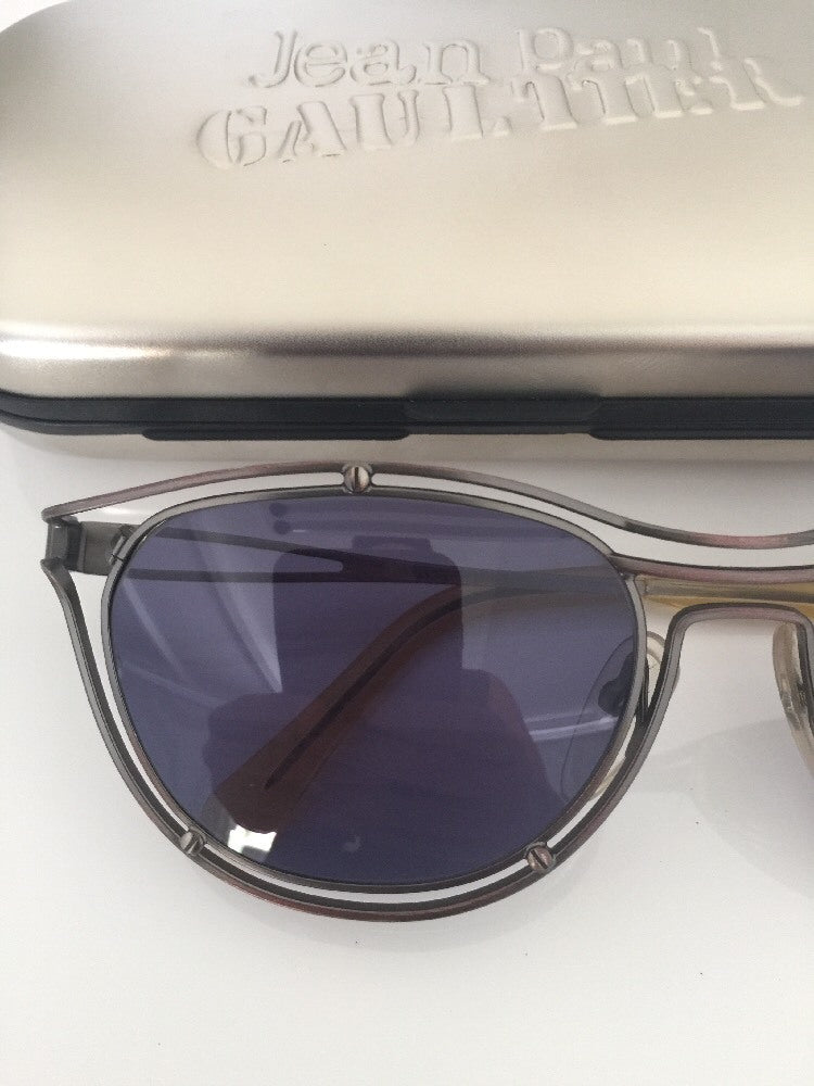 Vintage Jean Paul Gaultier JPG 56-2176 Multicolor Sunglasses - Super Vision Optical