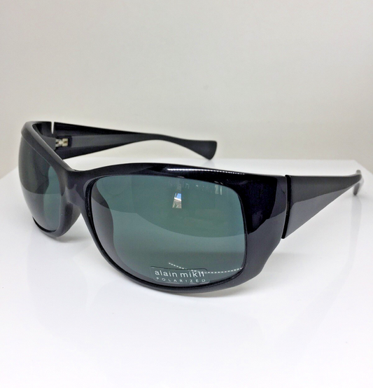 Vintage Alain Mikli A 0526 12 V6 Black Sunglasses - Super Vision Optical