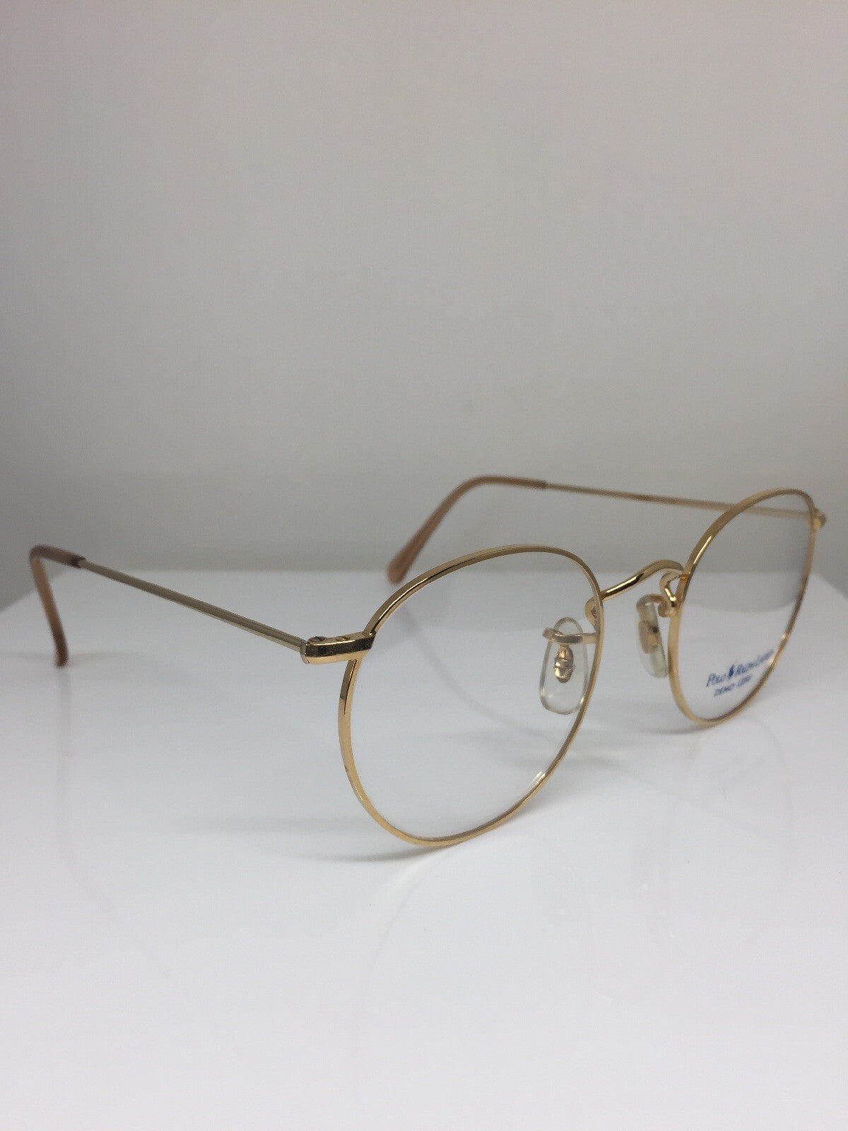 Vintage Ralph Lauren Polo Classic X By Ralph Lauren Gold Eyeglasses - Super Vision Optical