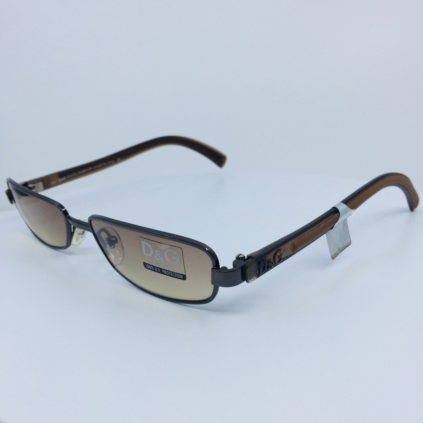 Vintage Dolce & Gabbana DG 2068 Brown Sunglasses - Super Vision Optical
