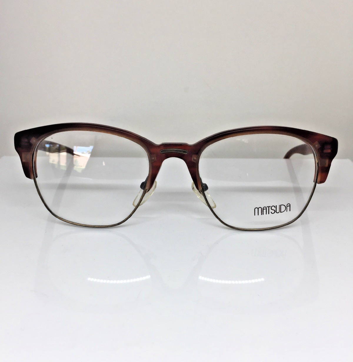 Vintage Matsuda 2806 Brown Sunglasses - Super Vision Optical