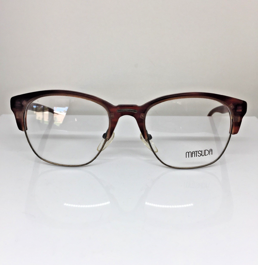 Vintage Matsuda 2806 Brown Sunglasses - Super Vision Optical