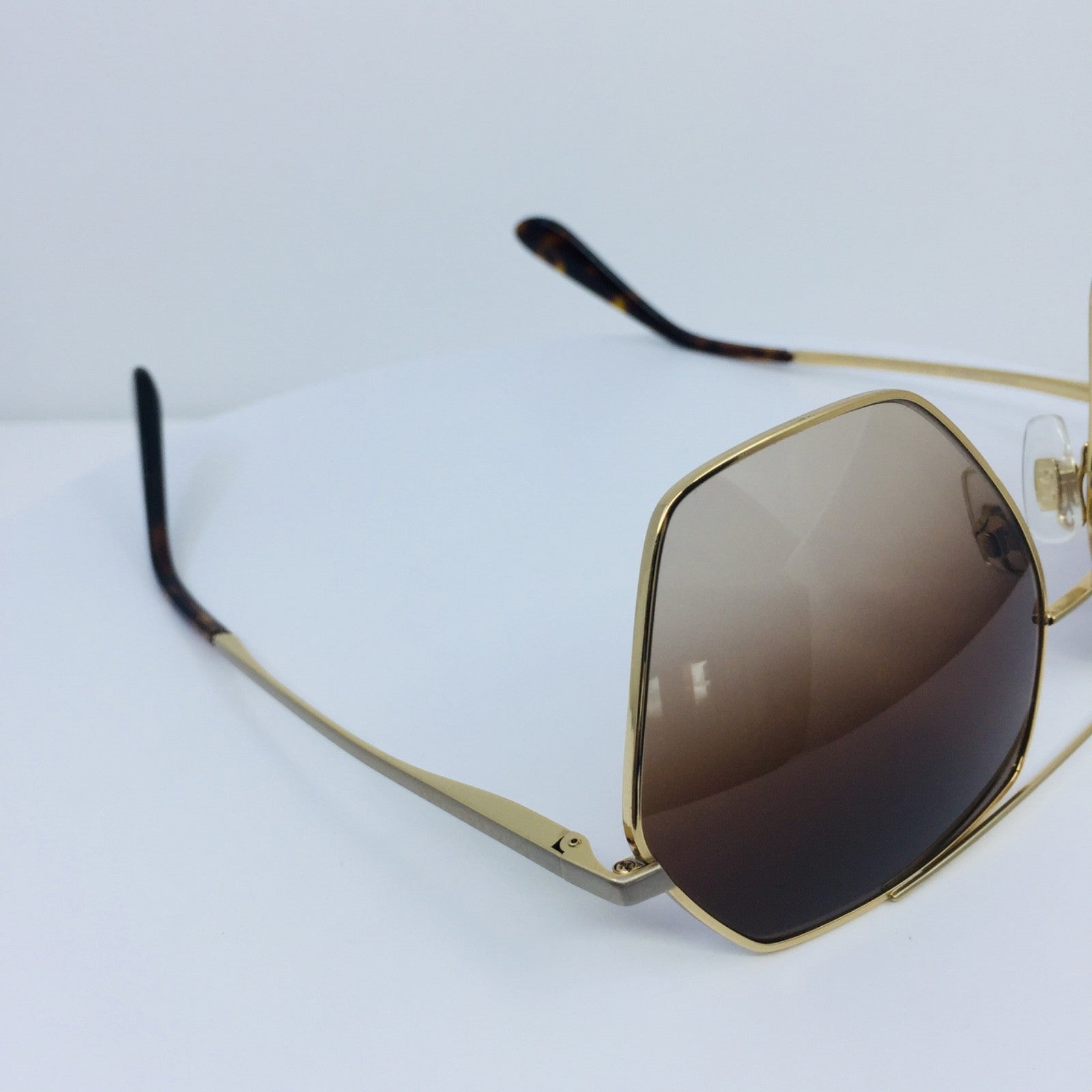 Vintage Dolce & Gabbana DG 2157 Gold Sunglasses - Super Vision Optical
