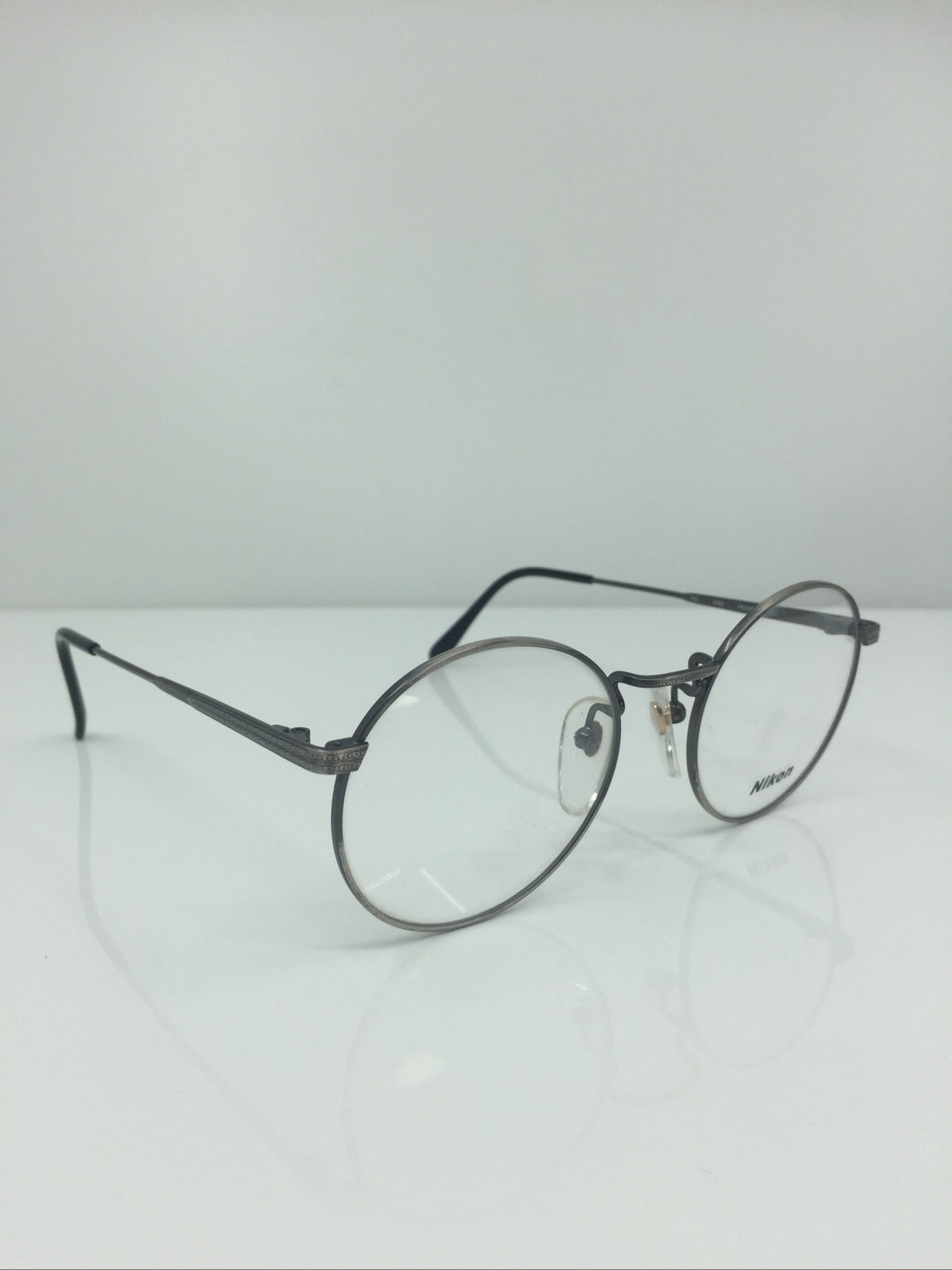 Vintage Nikon NK 4412 Silver Eyeglasses - Super Vision Optical