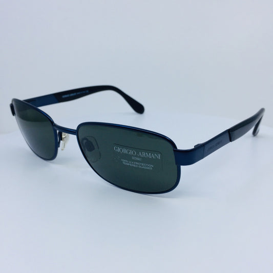 Vintage Giorgio Armani GA 675 Blue Sunglasses - Super Vision Optical