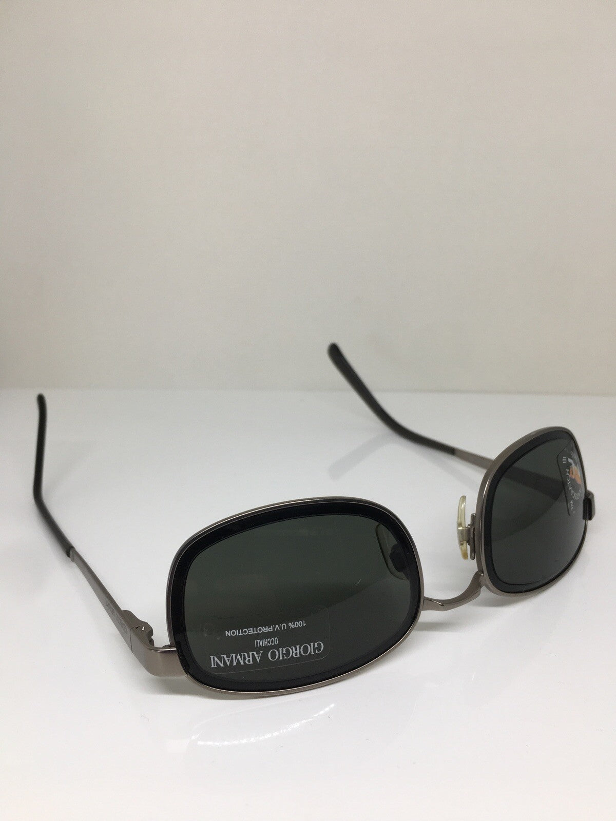 Vintage Giorgio Armani GA 1504 Gunmetal Sunglasses - Super Vision Optical