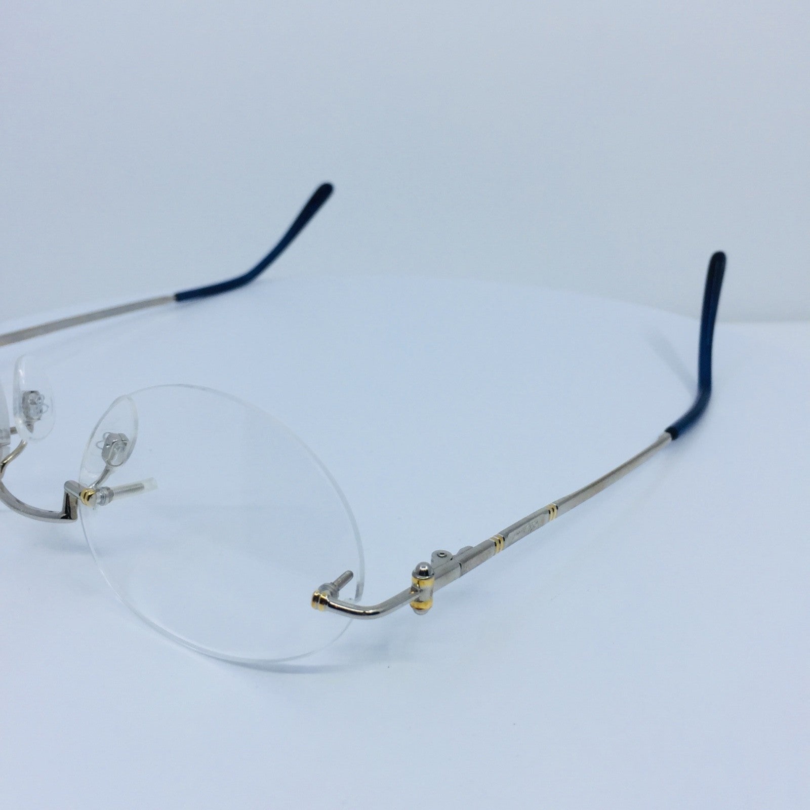 Vintage Chopard CHOPARD M. C 040 Silver Eyeglasses - Super Vision Optical