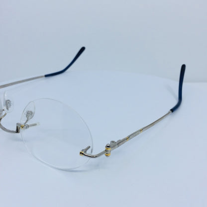 Vintage Chopard CHOPARD M. C 040 Silver Eyeglasses - Super Vision Optical