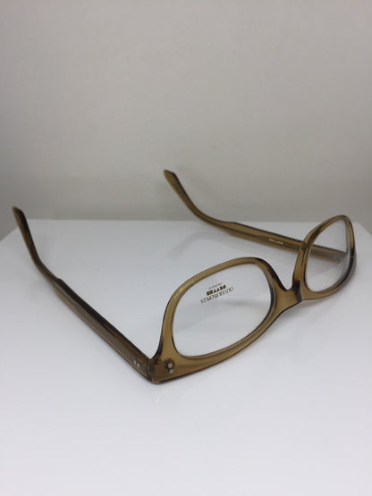 Vintage Oliver Peoples OP 566 Brown Eyeglasses - Super Vision Optical