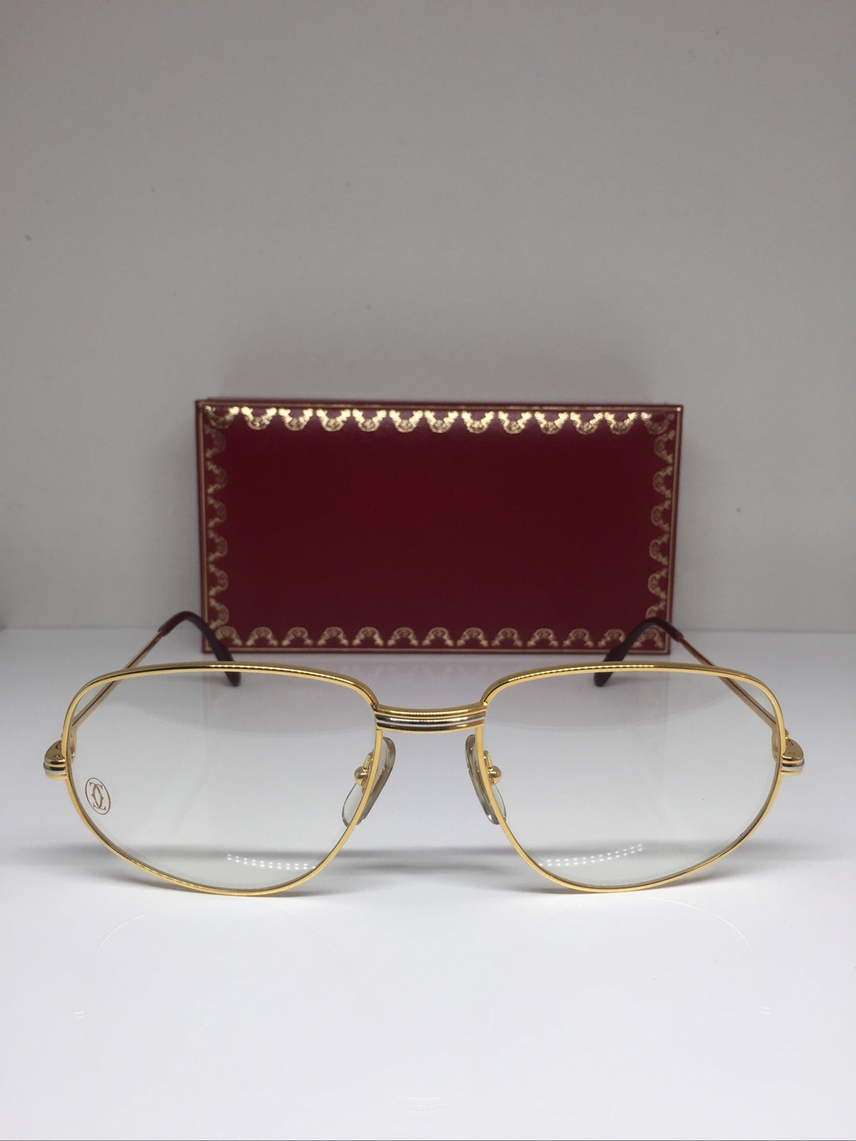 Vintage Cartier Romance Louis Cartier Gold Eyeglasses - Super Vision Optical