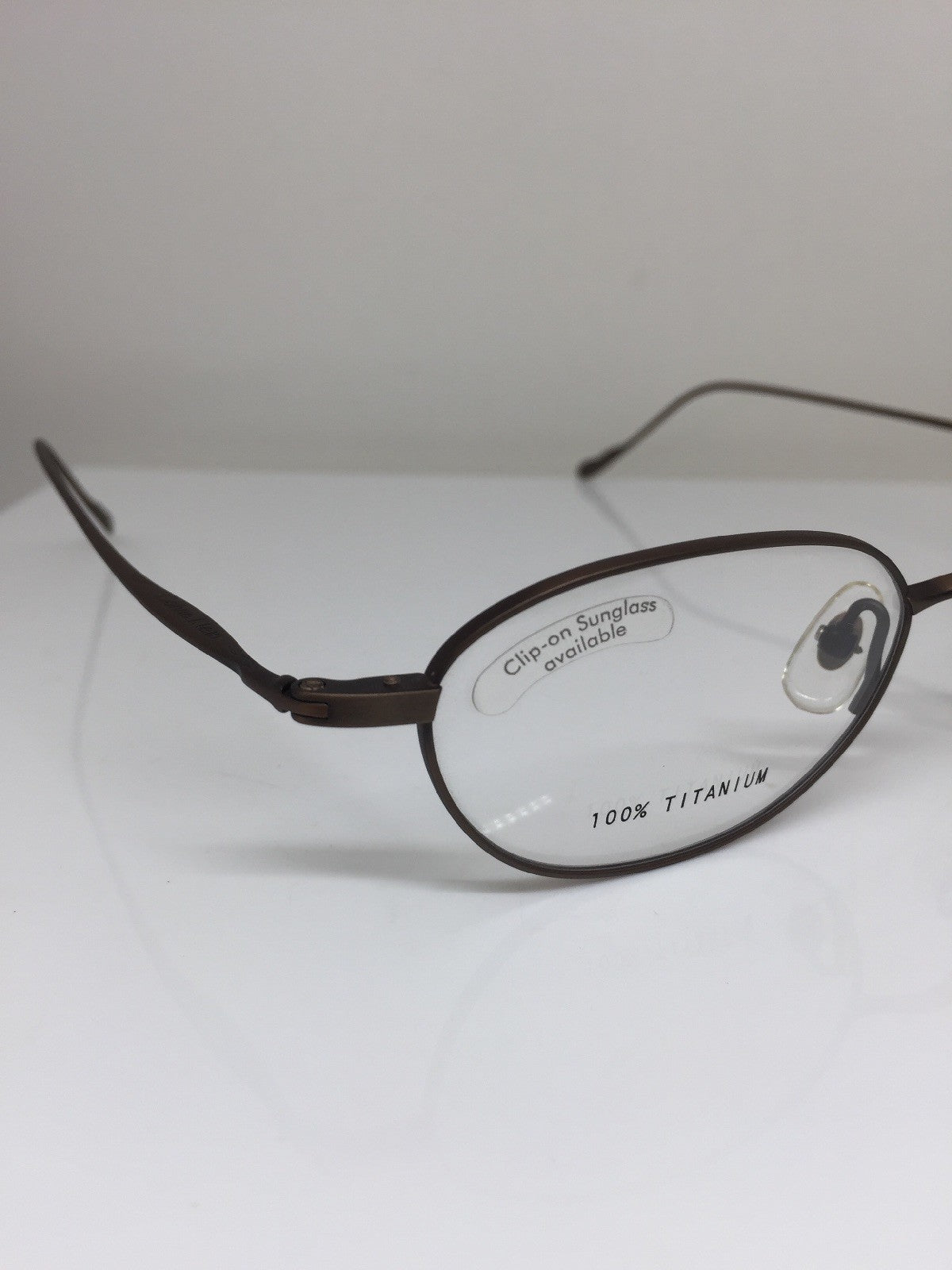 Vintage Calvin Klein CK 510 Brown Eyeglasses - Super Vision Optical