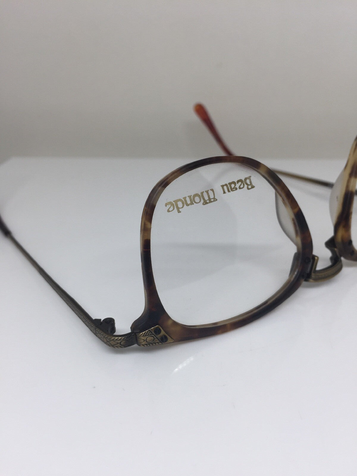 Vintage Beau Monde Collection Berry Tortoise Eyeglasses - Super Vision Optical