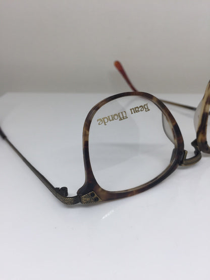 Vintage Beau Monde Collection Berry Tortoise Eyeglasses - Super Vision Optical